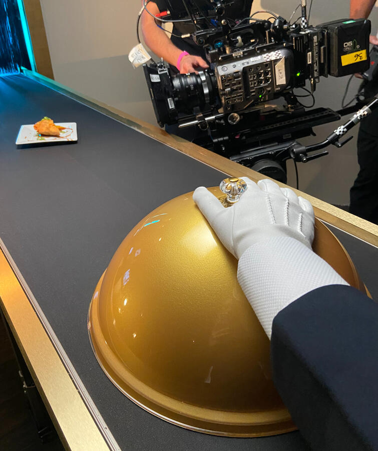 Cheffy&#39;s glove for Beauty Shots