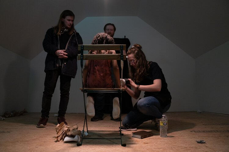 Behind the scenes of Elena short film